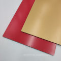 Gold Color Fire Resistance Aluminium Composite Panel